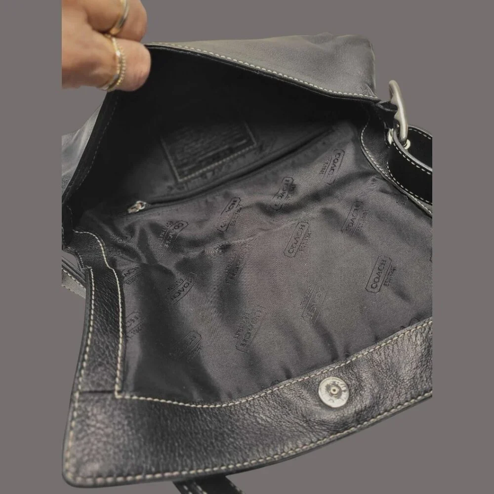 COACH Vintage Demi Flap Crossbody Bag - Picture 12 of 12